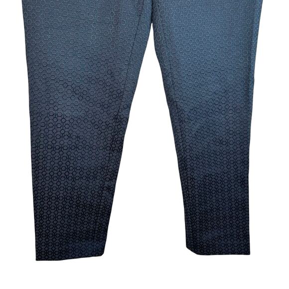 Ann Taylor Loft Marisa Skinny Ankle Pants Mid Rise Navy Blue 8 Classic Academia - Picture 4 of 10